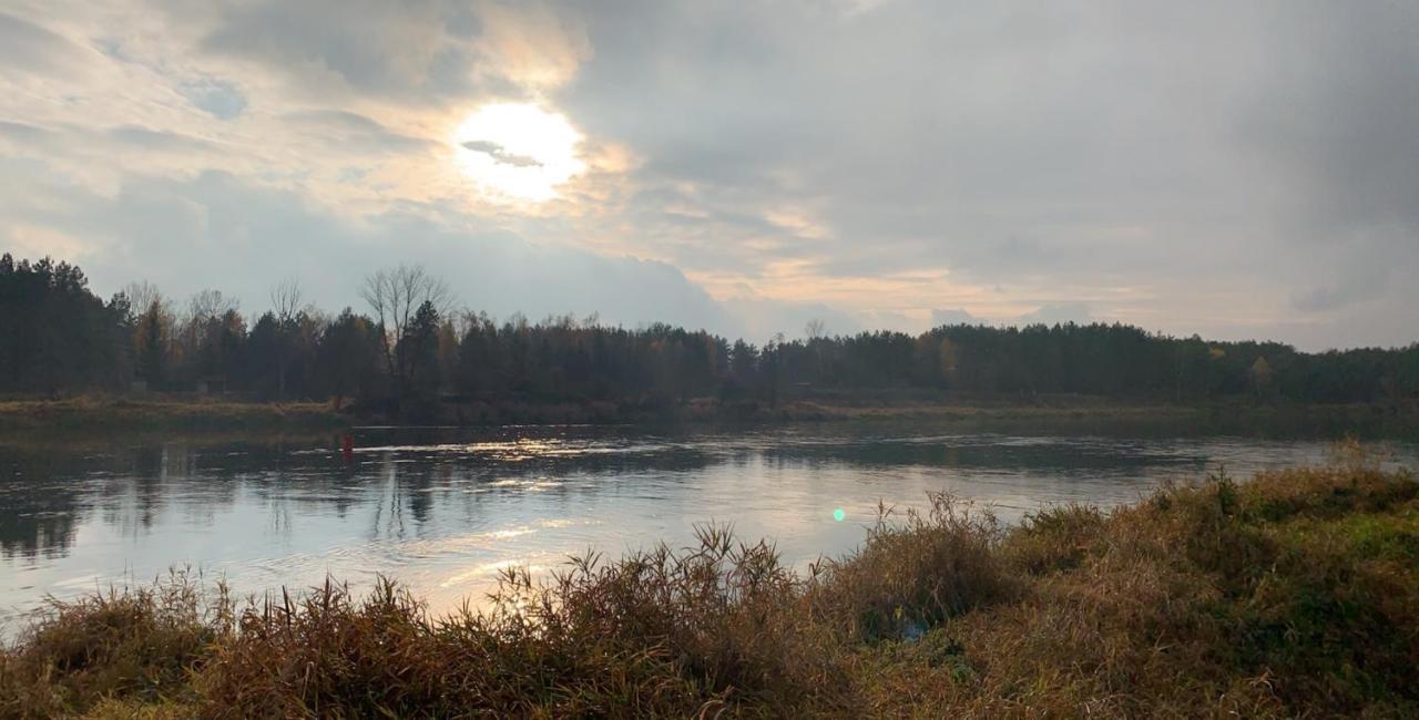 Dom Pod Sosnami Villa Rzewnie Buitenkant foto
