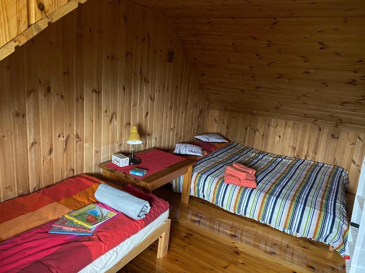 Dom Pod Sosnami Villa Rzewnie Buitenkant foto